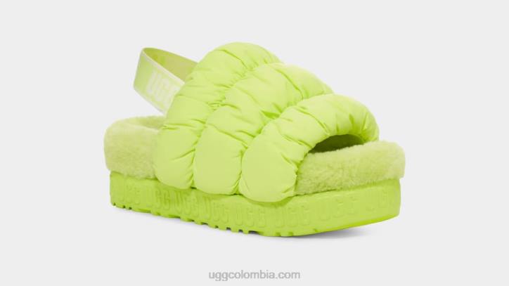 scrunchita chartreuse pálido mujer UGG 4VBT534
