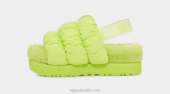 scrunchita chartreuse pálido mujer UGG 4VBT534