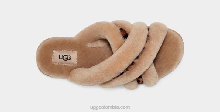 scuffita manchado natural mujer UGG 4VBT41