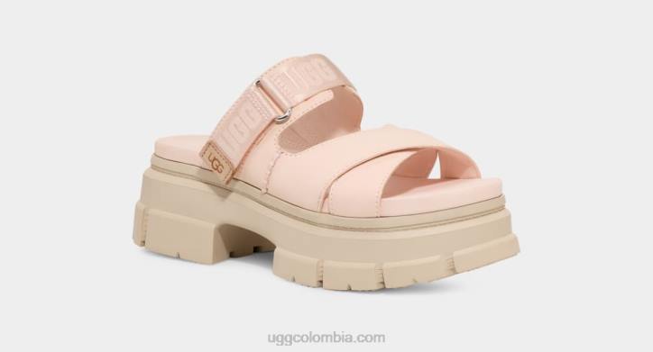 tobogán beige rosado mujer UGG 4VBT463