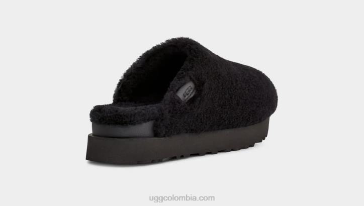 tobogán de azúcar fuzz negro mujer UGG 4VBT2100
