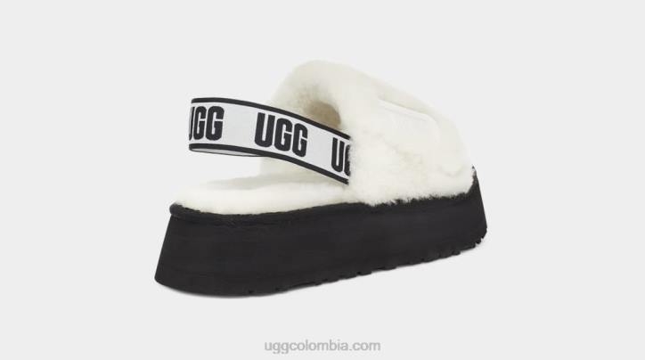 tobogán de discoteca blanco mujer UGG 4VBT77
