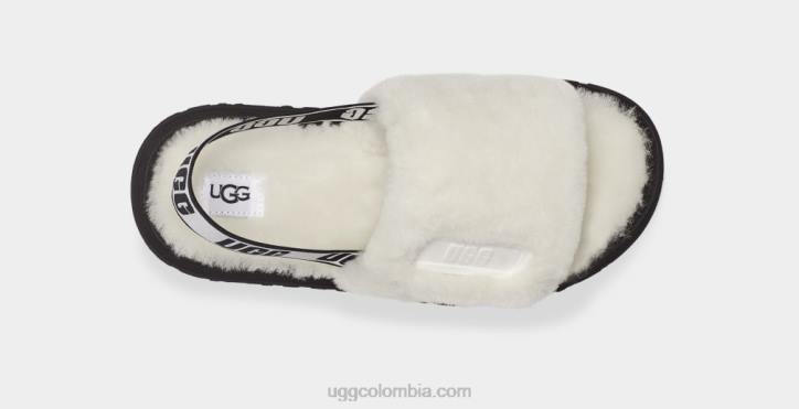 tobogán de discoteca blanco mujer UGG 4VBT77