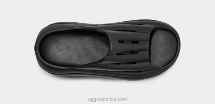 tobogán de espuma negro mujer UGG 4VBT381