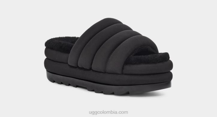 tobogán maxi negro mujer UGG 4VBT761