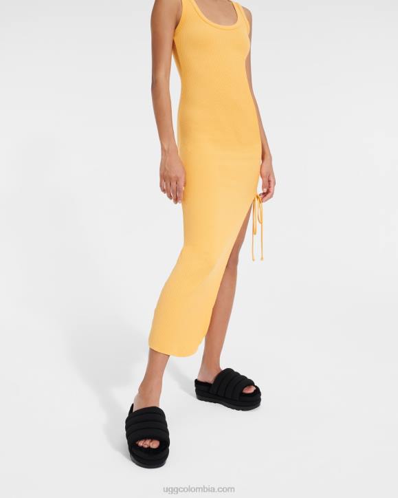 tobogán maxi negro mujer UGG 4VBT761