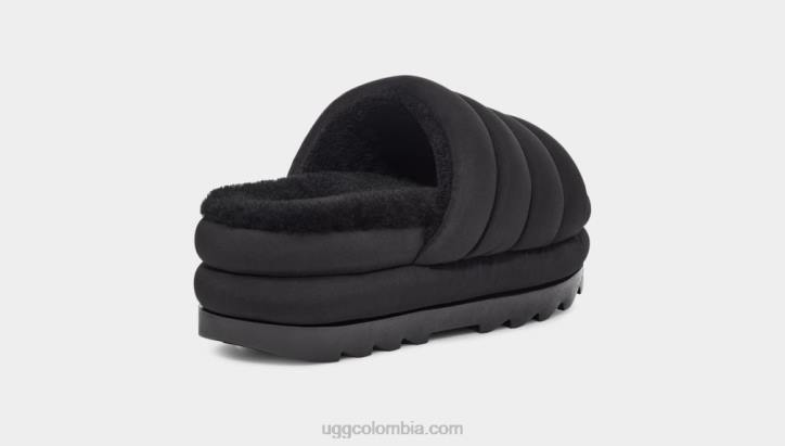 tobogán maxi negro mujer UGG 4VBT761