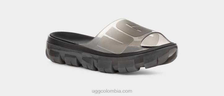 tobogán transparente jella negro mujer UGG 4VBT402