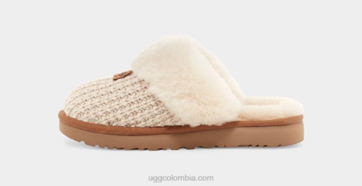 zapatilla acogedora crema mujer UGG 4VBT2125