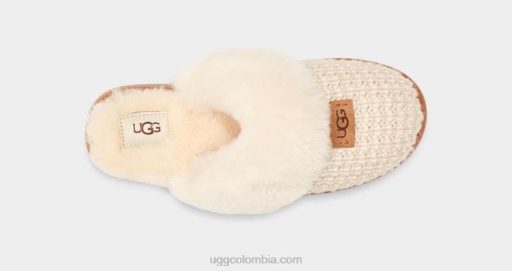 zapatilla acogedora crema mujer UGG 4VBT2125