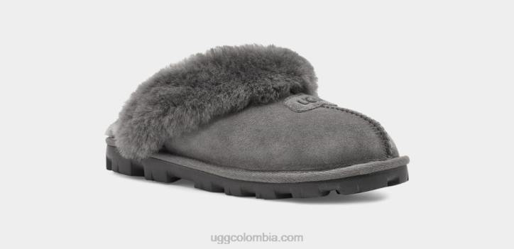 zapatilla coqueta gris mujer UGG 4VBT488