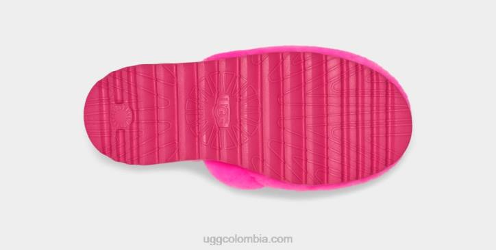 zapatilla súper pelusa caramelo rosa mujer UGG 4VBT803