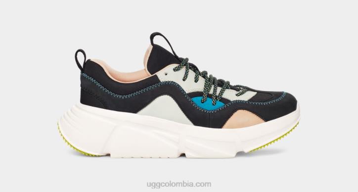 cuero encaje calle negro multi mujer UGG 4VBT2151 cuero encaje calle negro multi mujer UGG 4VBT2151