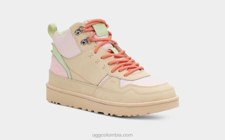 cuero highland hi heritage rosa pastel mujer UGG 4VBT677