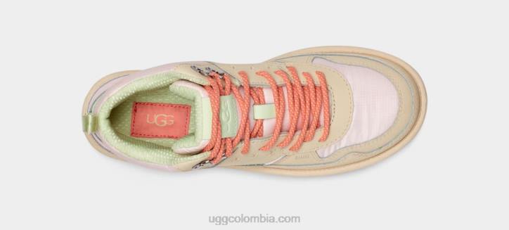 cuero highland hi heritage rosa pastel mujer UGG 4VBT677