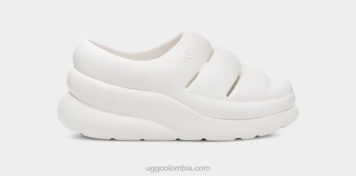 deporte sí obstruir blanco brillante mujer UGG 4VBT2118