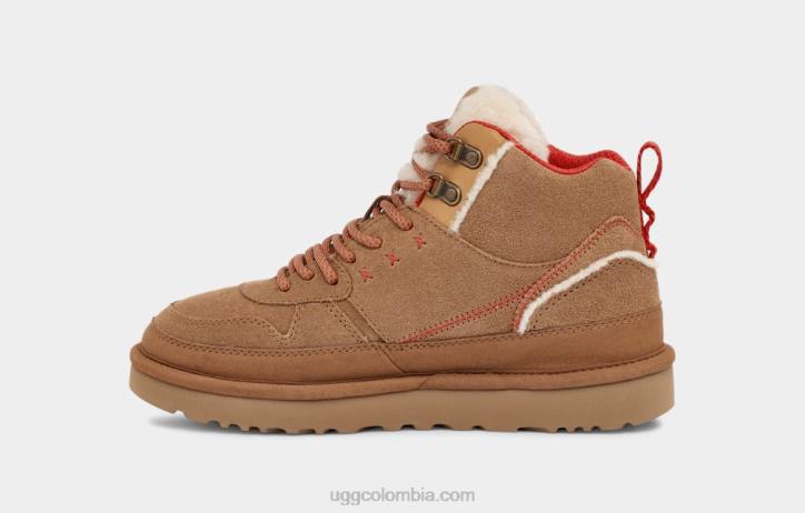 gamuza highland hi heritage ante castaño/rojo fuego mujer UGG 4VBT13