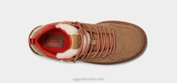 gamuza highland hi heritage ante castaño/rojo fuego mujer UGG 4VBT13