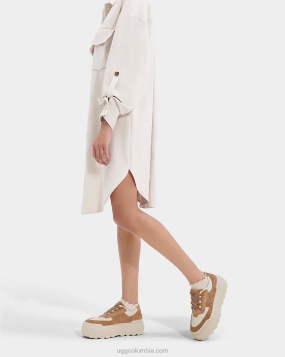 marin mega encaje arena mujer UGG 4VBT512