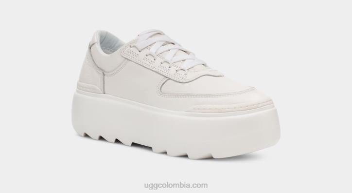 marin mega encaje blanco brillante mujer UGG 4VBT484