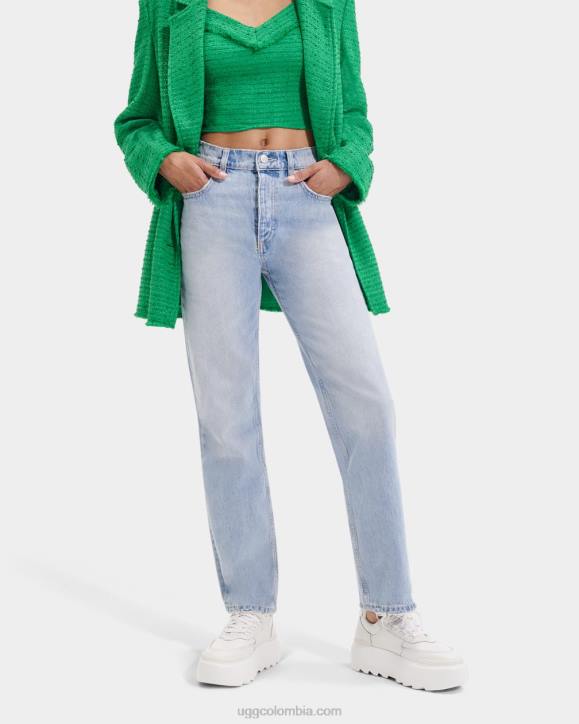 marin mega encaje blanco brillante mujer UGG 4VBT484