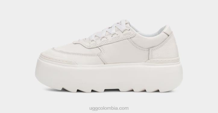 marin mega encaje blanco brillante mujer UGG 4VBT484