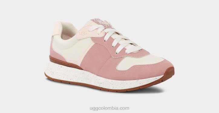 reentrenador rosa gris mujer UGG 4VBT479