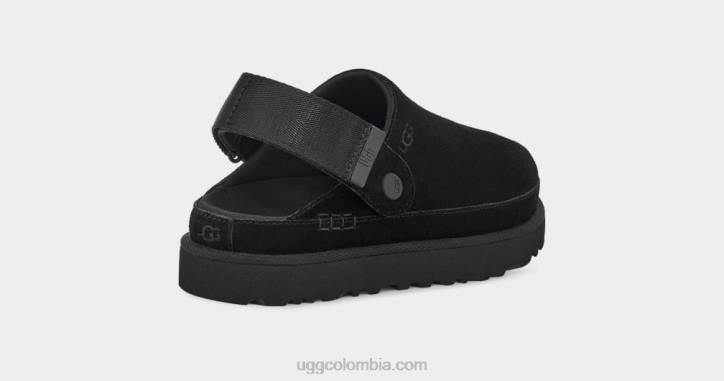 zueco estrella dorada negro mujer UGG 4VBT600