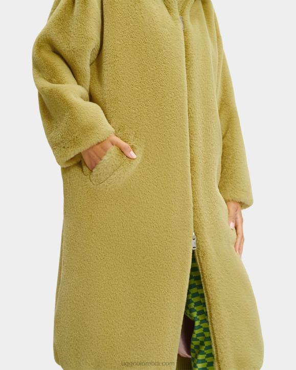 abrigo de piel sintética extragrande koko saborear mujer UGG 4VBT1273