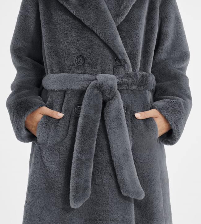 abrigo largo de piel sintética lucinda ciclón mujer UGG 4VBT1189