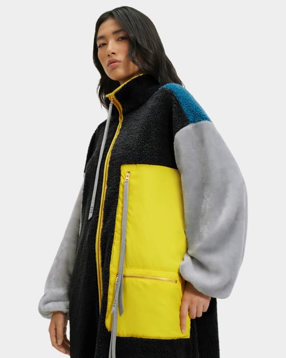 abrigo largo sherpa marlene tinta mujer UGG 4VBT1336