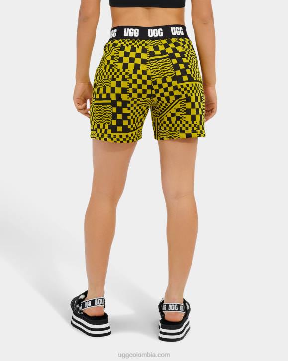 chrissy cheques cortos condimentos/cheques negros mujer UGG 4VBT2219