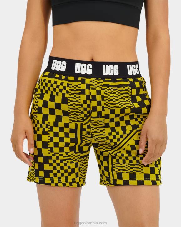 chrissy cheques cortos condimentos/cheques negros mujer UGG 4VBT2219