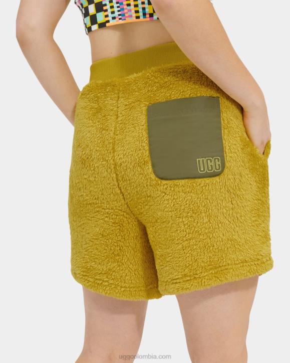 shorts camilia sherpa condimento/retoño mujer UGG 4VBT1092