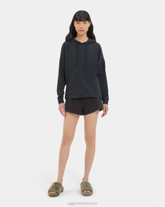 shorts maurice de microrizo negro mujer UGG 4VBT995