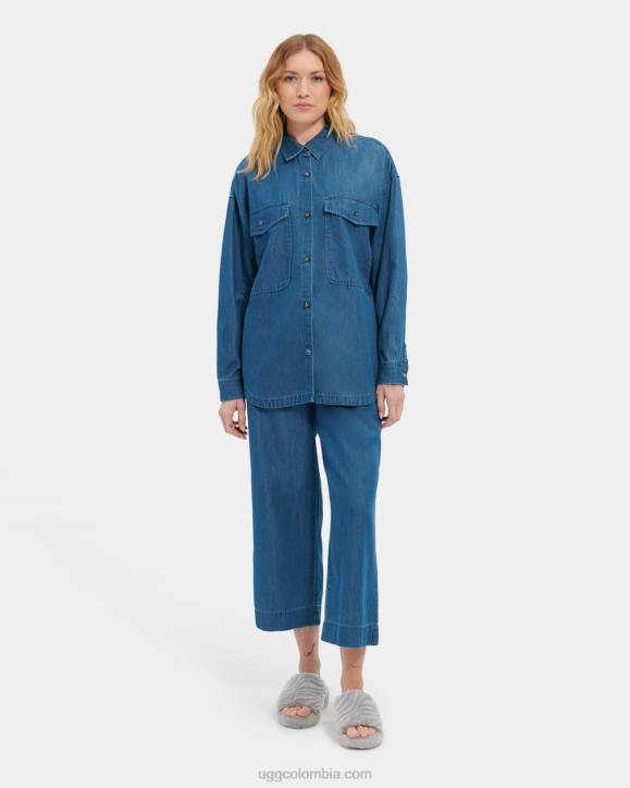 camisa de manga larga kimya mezclilla mujer UGG 4VBT92