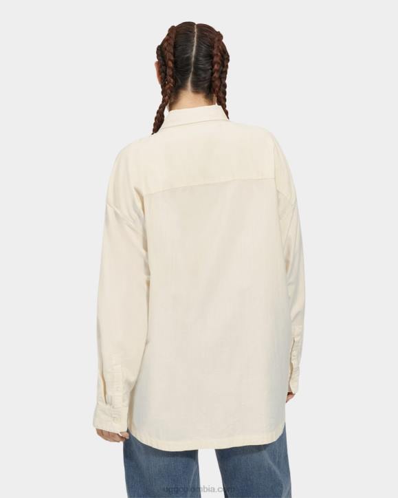 camisa de manga larga kimya yeso mujer UGG 4VBT1304