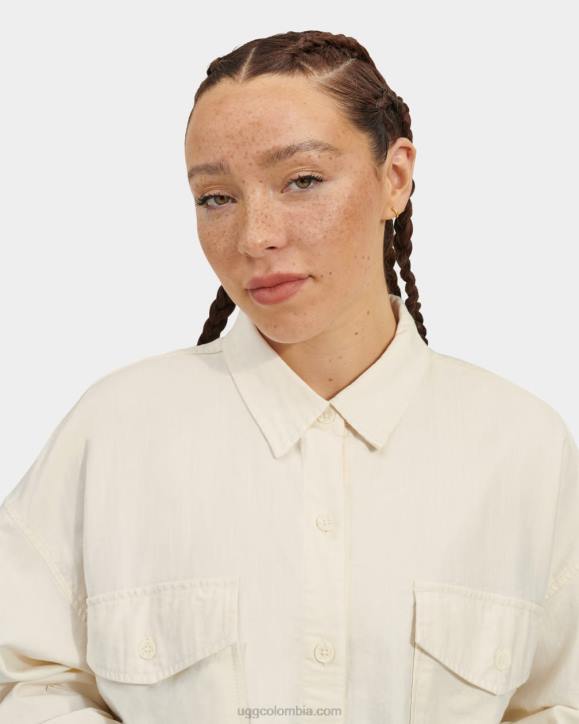 camisa de manga larga kimya yeso mujer UGG 4VBT1304