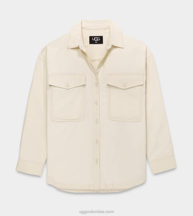 camisa de manga larga kimya yeso mujer UGG 4VBT1304