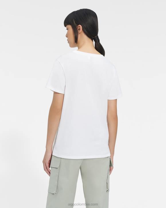 camiseta blanco mujer UGG 4VBT1050