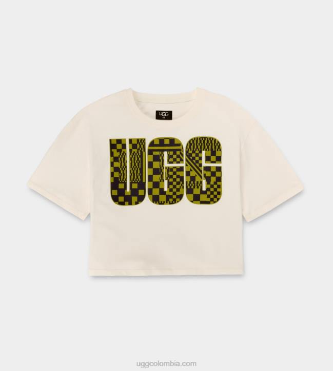 camiseta corta thahlia con logo nimbo mujer UGG 4VBT1082