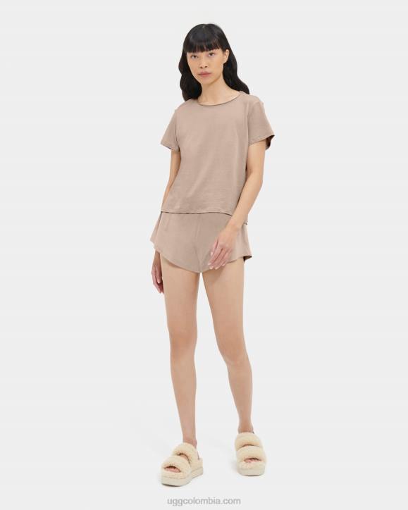 camiseta perlina bronceado suave mujer UGG 4VBT1239