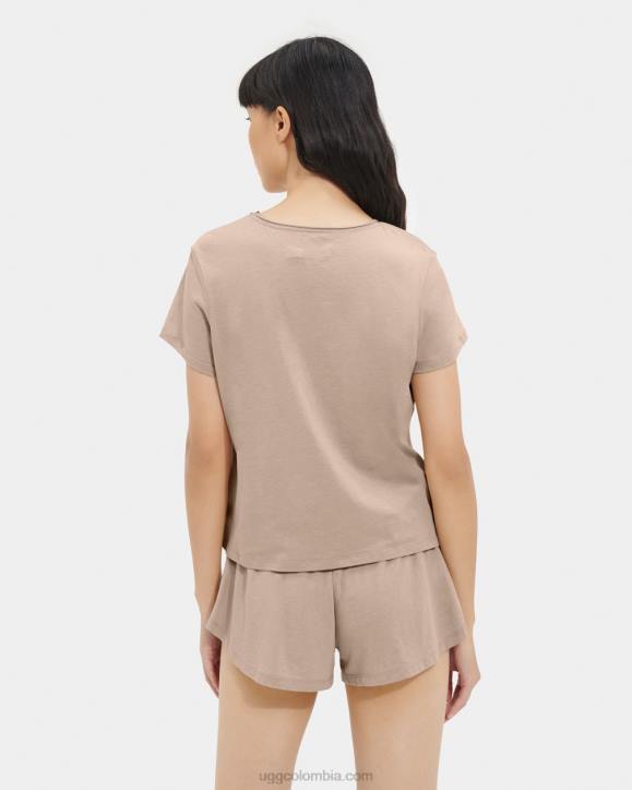 camiseta perlina bronceado suave mujer UGG 4VBT1239