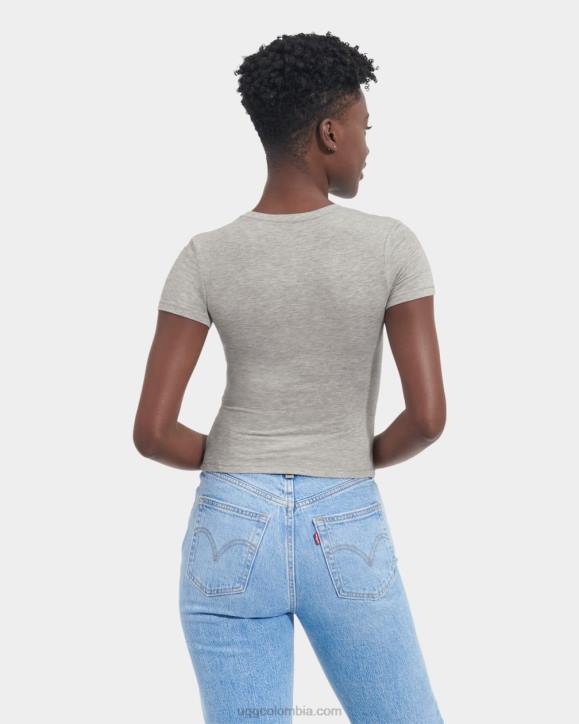 miriam camiseta de bebé brezo gris mujer UGG 4VBT916