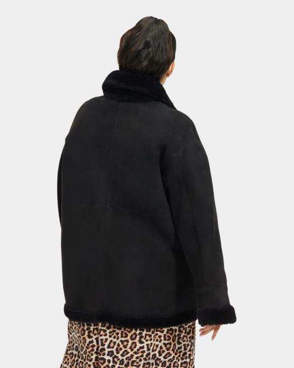chamarra Faydon reversible negro mujer UGG 4VBT2267