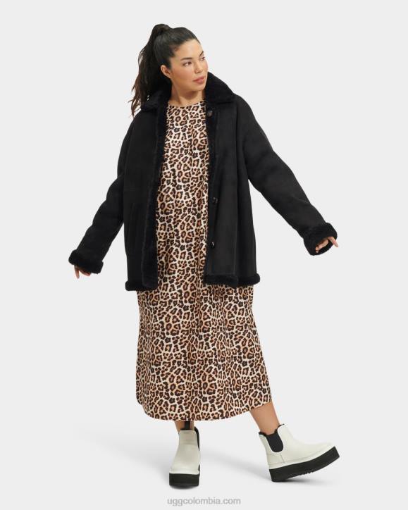 chamarra Faydon reversible negro mujer UGG 4VBT2267