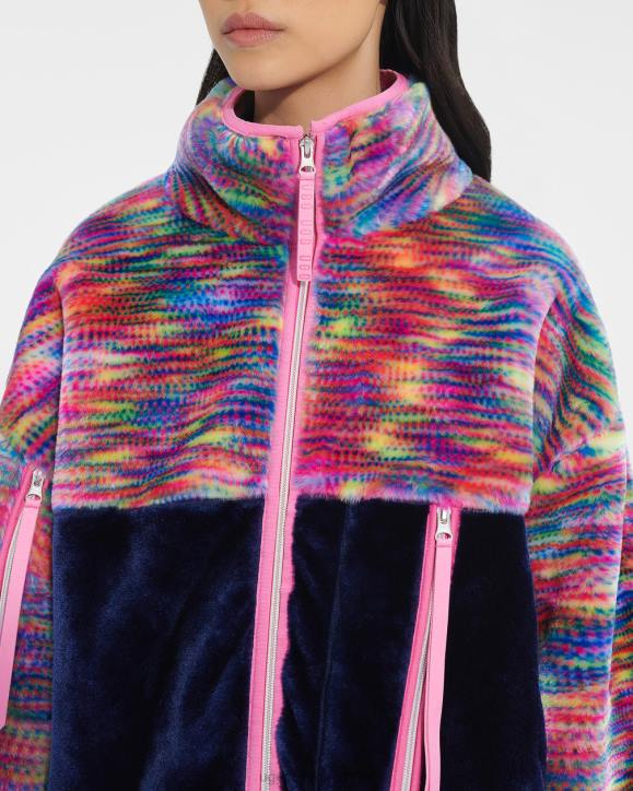 chamarra sherpa marlene pixelada pixelar mujer UGG 4VBT108