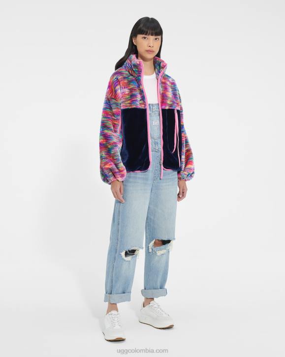 chamarra sherpa marlene pixelada pixelar mujer UGG 4VBT108