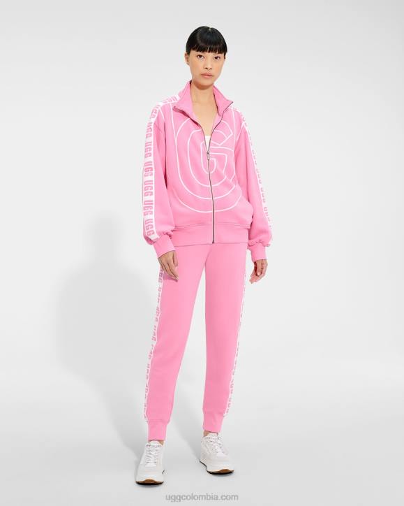 chaqueta de chándal de ensueño bolsita rosa mujer UGG 4VBT1313