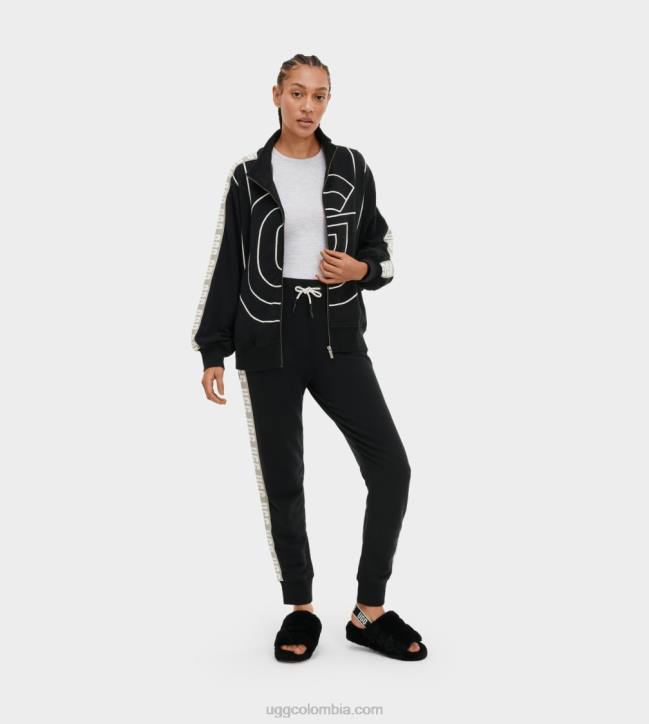 chaqueta de chándal de ensueño negro mujer UGG 4VBT1314